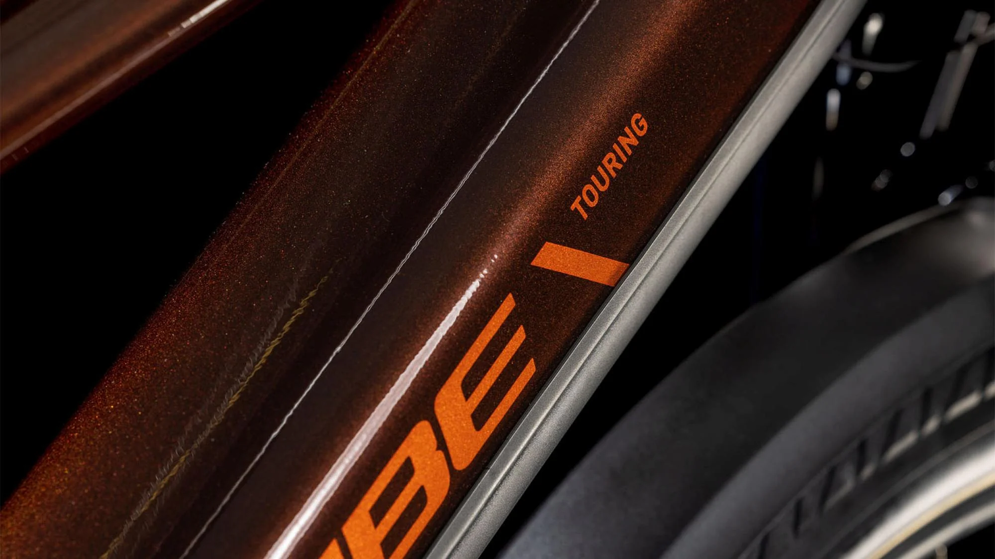 CUBE TOURING HYBRID PRO 625 CINNAMON/ORANGE - Image 11