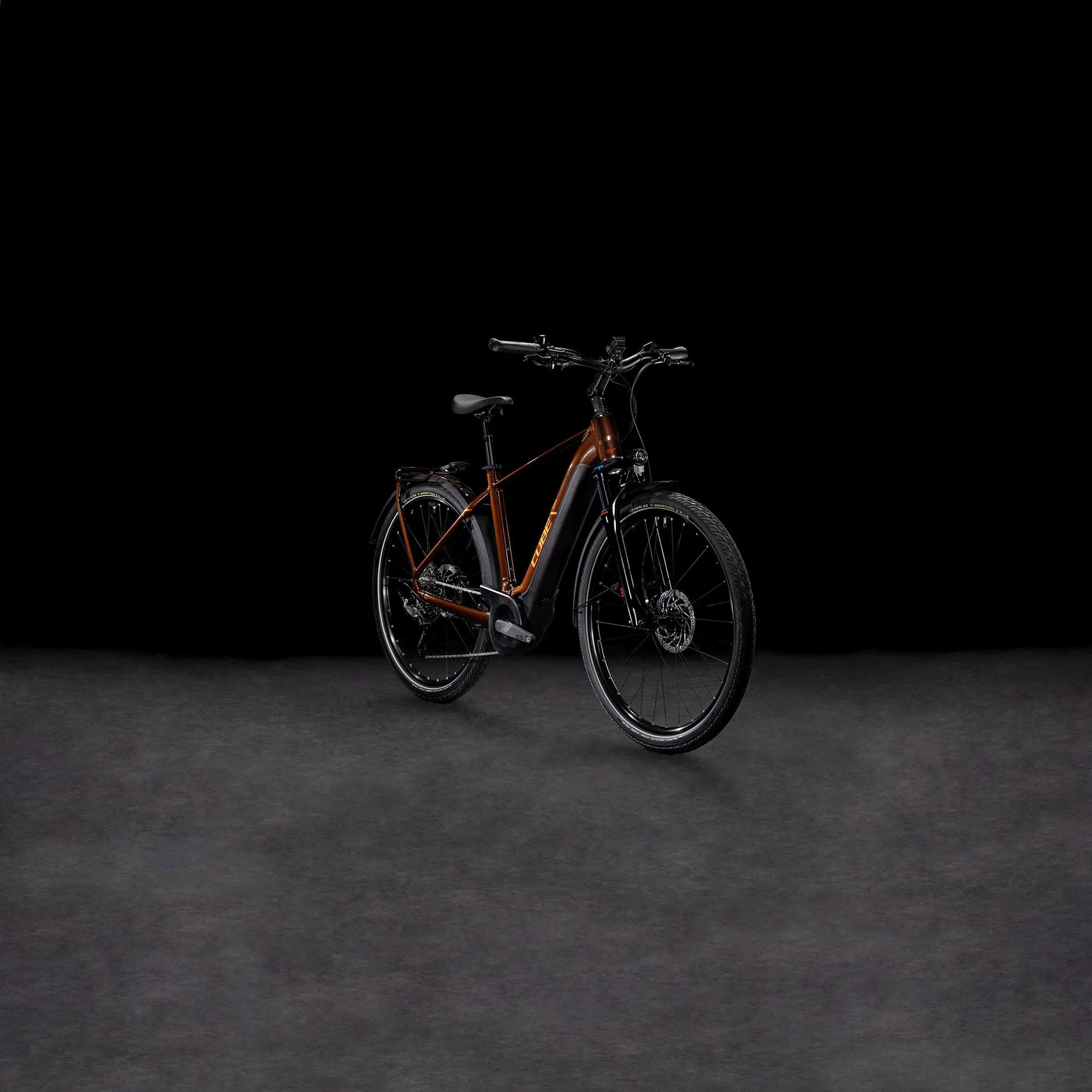 CUBE TOURING HYBRID PRO 625 CINNAMON/ORANGE - Image 7