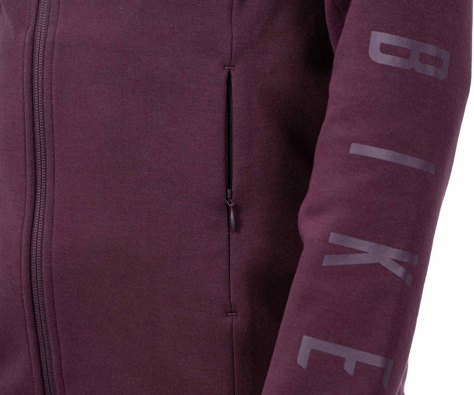 CUBE WS Zip Hoodie Advanced Red - Image 3