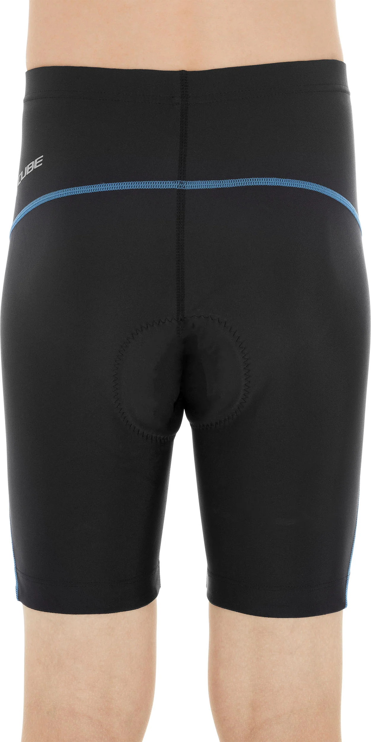 Junior Cycle Shorts Black/Blue - Image 2