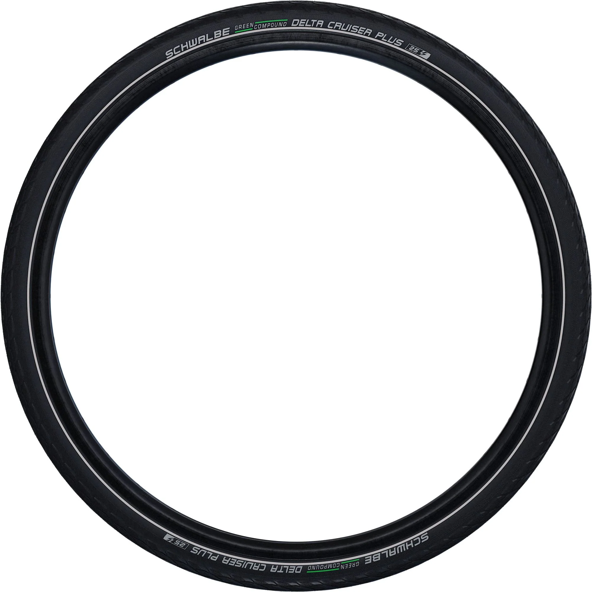 SCHWALBE DELTA CRUISER PLUS BLACK+REFLEX 28X1.75 - Image 3