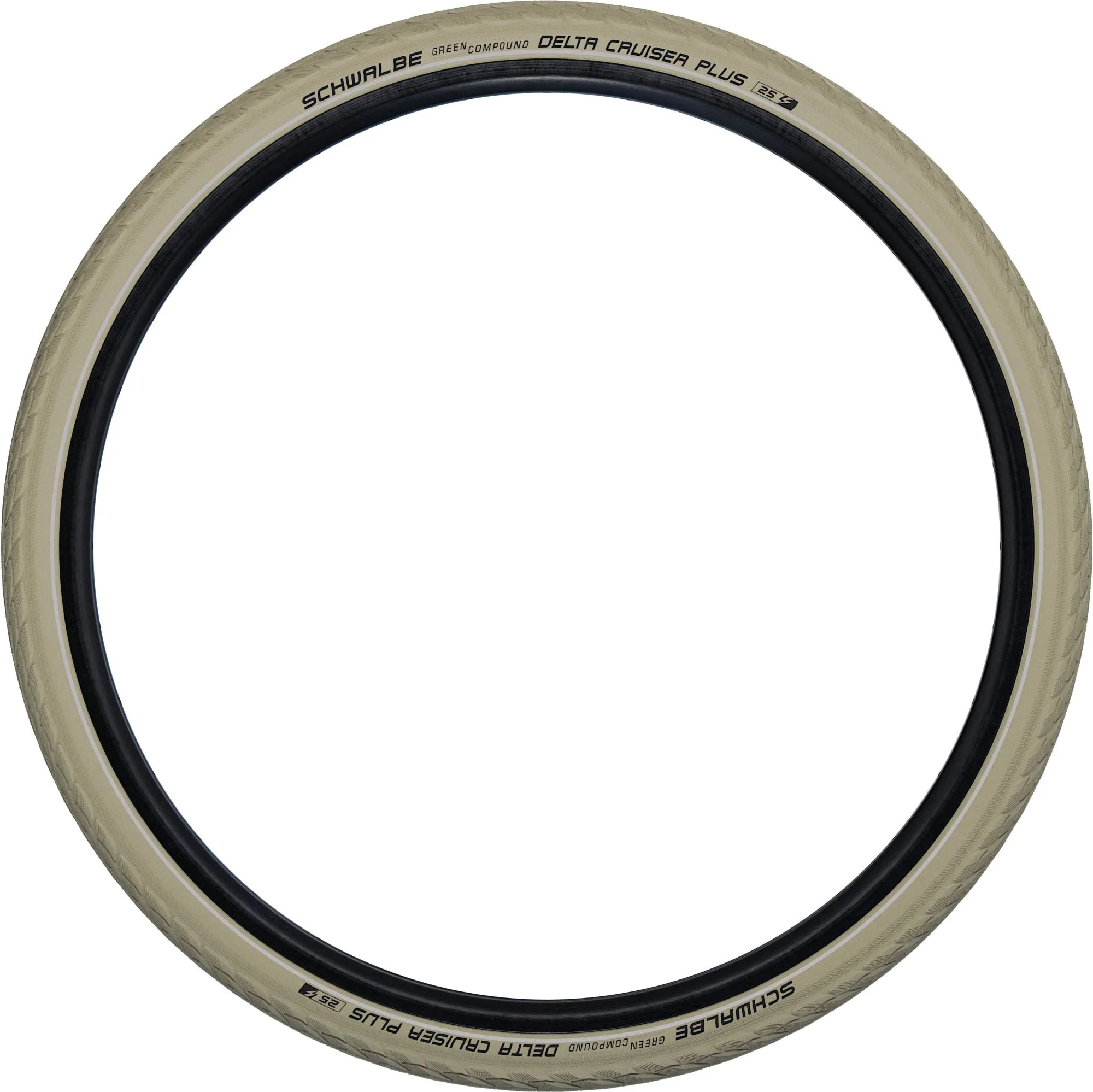 SCHWALBE DELTA CRUISER PLUS CREME+REFLEX 28X1 1/2 - Image 2