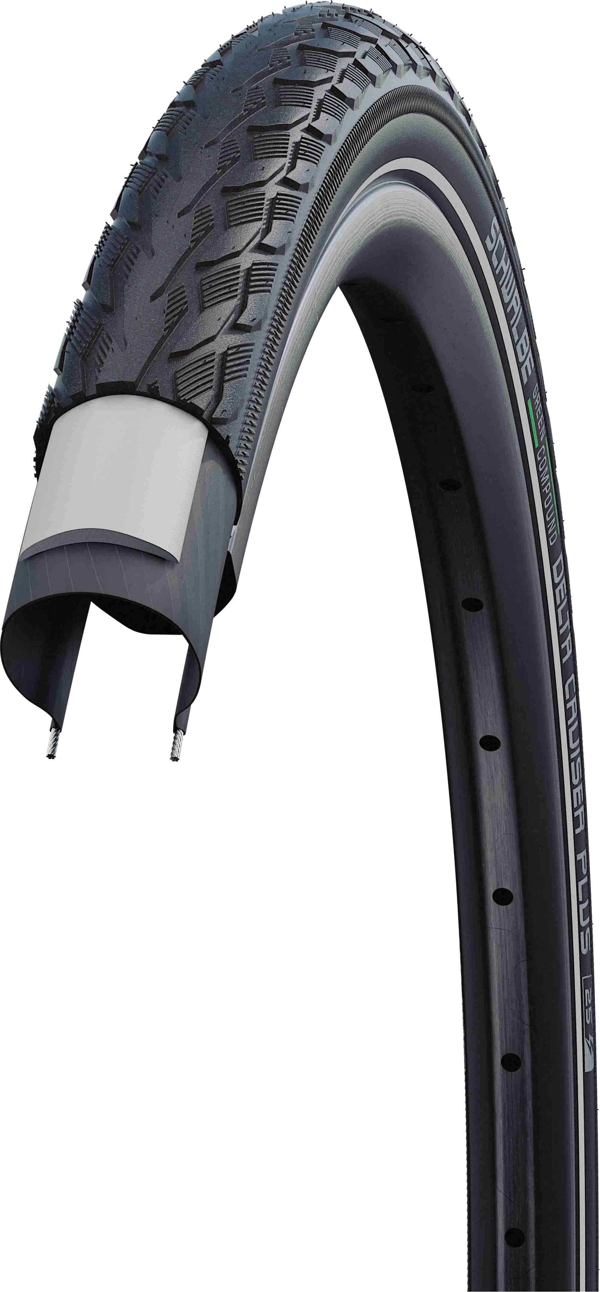 SCHWALBE DELTA CRUISER PLUS REFLEX 28X1.25